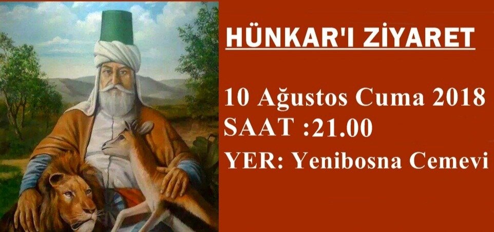 PİR HÜNKAR HACI BEŞTAŞ VELİ'Yİ ZİYARET 2018