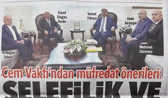 MİLLİ EĞİTİM BAKANI SAYIN İSMET YILMAZ’LA 27 TEMMUZ 2017 TARİHİNDE YAPILAN TOPLANTI