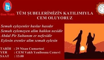 BİRLİKTE CEM OLMAYA BEKLİYORUZ