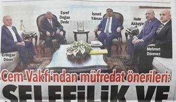 MİLLİ EĞİTİM BAKANI SAYIN İSMET YILMAZ’LA 27 TEMMUZ 2017 TARİHİNDE YAPILAN TOPLANTI